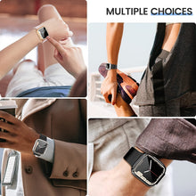 Load image into Gallery viewer, Case+strap for Apple Watch Band 45mm 44mm 40mm 41mm 38mm 42mm Stainless steel Metal magnetic Loop bracelet iwatch 8 7 6 3 4 5 se
