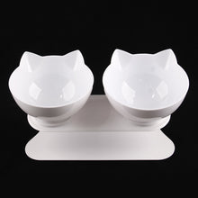 Load image into Gallery viewer, Non-slip Cat Bowl Double Pet Bowls With Raised Stand High Foot Pet Food and Water Bowls For Cats Dogs Feeders Bowl Pet Supplies
