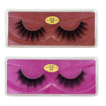 Load image into Gallery viewer, Lashes Bulk  10/20/30/50/100 Pairs 3d Mink Lashes Natural False Eyelashes Thick Fake Eyelashes Makeup Fluffy False Lash
