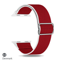 Load image into Gallery viewer, Nylon Strap for Apple watch band 44mm 40mm 38mm 42mm ultra 49mm SOLO LOOP bracelet correa iwatch series 7 SE 6 5 4 8 45mm 41mm
