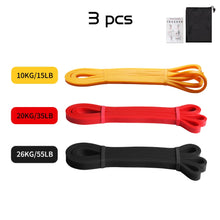 Load image into Gallery viewer, Heavy Duty Latex Resistance Band Exercise Elastic Band For Sport  Strength Pull Up Assist Band Workout Pilates Fitness Equipment
