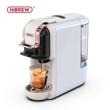Load image into Gallery viewer, HiBREW Multiple Capsule Coffee Machine, Hot/Cold Dolce Gusto Milk Nespresso Capsule ESE Pod Ground Coffee Cafeteria 19Bar 5 in 1
