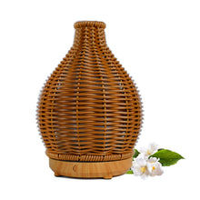 Load image into Gallery viewer, Essential Oil Diffuser Rattan Aroma Mist Humidifiers Aromatherapy Diffusers With Waterless Auto Shut-Off Protection For Home
