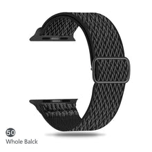 Load image into Gallery viewer, Nylon Strap for Apple watch band 44mm 40mm 38mm 42mm ultra 49mm SOLO LOOP bracelet correa iwatch series 7 SE 6 5 4 8 45mm 41mm
