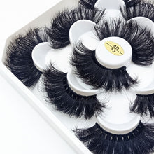 Load image into Gallery viewer, New 5Pairs 15-25mm 3D Mink Lashes Natural False Eyelashes,Extension eyelashes
