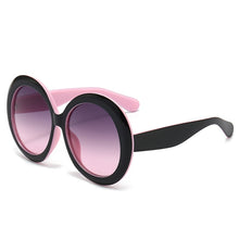 Load image into Gallery viewer, Oversized Unisex Round Sunglasses Women Fashion Retro Driving Eye Wear Luxury Men Brand Designer Green Black UV400 Oculos

