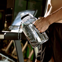 Load image into Gallery viewer, NIEHAINA 2 Liter Gourd Fitness Exercise Ton Ton Cup Large Capacity Water Bottle Cold Cups With Lid And Straw Hand Plastic Space
