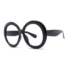 Load image into Gallery viewer, Oversized Unisex Round Sunglasses Women Fashion Retro Driving Eye Wear Luxury Men Brand Designer Green Black UV400 Oculos
