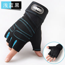 Load image into Gallery viewer, Gym Gloves Fitness Weight Lifting Gloves Body Building Training Sports Exercise Cycling Sport Workout Glove for Men Women M/L/XL
