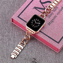 Load image into Gallery viewer, Stainless Steel Strap for Apple Watch 6 4 Se 7 Band 44mm 42mm 45mm 38/41 for Apple Watch Series 5 40mm Strap Band Bracelet Belt
