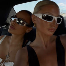 Load image into Gallery viewer, Sport Silver Sunglasses Women Goggle Y2k Mirror Sun Glasses Men Punk Shades Eyewear Unisex Outdoor Eyeglasses UV400

