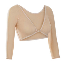 Load image into Gallery viewer, Summer Women Mesh Crop Top Long Sleeve T-Shirts Blusas Y2K Elegant Vestidos Sheer Transparent Top Tee Shirts Robe Femme
