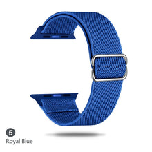 Load image into Gallery viewer, Nylon Strap for Apple watch band 44mm 40mm 38mm 42mm ultra 49mm SOLO LOOP bracelet correa iwatch series 7 SE 6 5 4 8 45mm 41mm
