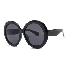 Load image into Gallery viewer, Oversized Unisex Round Sunglasses Women Fashion Retro Driving Eye Wear Luxury Men Brand Designer Green Black UV400 Oculos

