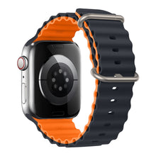Load image into Gallery viewer, Ocean for Apple watch band 49mm 44mm 40mm 45mm 41mm 42mm 38mm correa silicone bracelet iWatch series 7 6 4 5 3 se Ultra 8 Strap
