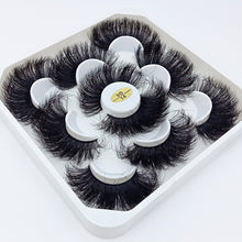 Load image into Gallery viewer, New 5Pairs 15-25mm 3D Mink Lashes Natural False Eyelashes,Extension eyelashes
