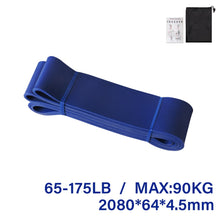Load image into Gallery viewer, Heavy Duty Latex Resistance Band Exercise Elastic Band For Sport  Strength Pull Up Assist Band Workout Pilates Fitness Equipment
