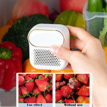 Load image into Gallery viewer, Refrigerator Deodorizing Sterilizer Household Kitchen Ozone Generator Air Purifier Keeping Fresh Rechargeable Deodorant
