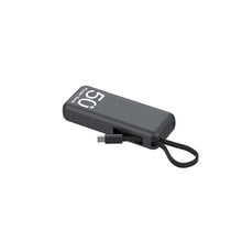 Load image into Gallery viewer, 5000mAh MINI Portable Power Bank Built in Cable External Spare Battery Pack Mini Powerbank For iPhone 14 13 Samsung S22 Xiaomi 12S

