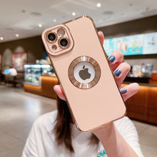 Load image into Gallery viewer, Luxury Soft Electroplated Phone Case For iPhone 11 12 13 14. Hollow Out Silicone Cases Cover
