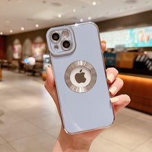 Load image into Gallery viewer, Luxury Soft Electroplated Phone Case For iPhone 11 12 13 14. Hollow Out Silicone Cases Cover
