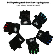 Load image into Gallery viewer, Gym Gloves Fitness Weight Lifting Gloves Body Building Training Sports Exercise Cycling Sport Workout Glove for Men Women M/L/XL
