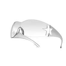 Load image into Gallery viewer, Punk One Piece Sunglasses Goggle New Y2k Luxury Brand Sun Glasses 2000&#39;s Shades Eyewear UV400 Female Designer Five Star Glasses

