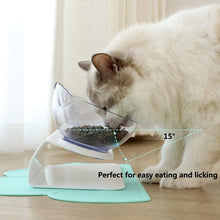 Load image into Gallery viewer, Non-slip Cat Bowl Double Pet Bowls With Raised Stand High Foot Pet Food and Water Bowls For Cats Dogs Feeders Bowl Pet Supplies
