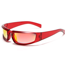 Load image into Gallery viewer, Sport Silver Sunglasses Women Goggle Y2k Mirror Sun Glasses Men Punk Shades Eyewear Unisex Outdoor Eyeglasses UV400
