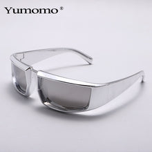 Load image into Gallery viewer, New Steampunk Sport Sunglasses Goggle Trend Women Y2k Mirror Sun Glasses Punk Shades Eyewear Outdoor Eyeglasses UV400
