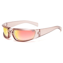 Load image into Gallery viewer, Sport Silver Sunglasses Women Goggle Y2k Mirror Sun Glasses Men Punk Shades Eyewear Unisex Outdoor Eyeglasses UV400
