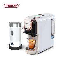 Load image into Gallery viewer, HiBREW Multiple Capsule Coffee Machine, Hot/Cold Dolce Gusto Milk Nespresso Capsule ESE Pod Ground Coffee Cafeteria 19Bar 5 in 1
