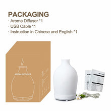 Load image into Gallery viewer, Essential Oil Diffuser Rattan Aroma Mist Humidifiers Aromatherapy Diffusers With Waterless Auto Shut-Off Protection For Home
