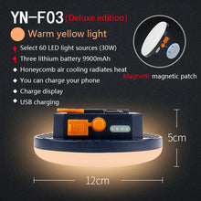 Load image into Gallery viewer, ZK30 9900mAh LED Tent Light Rechargeable Lantern Portable Emergency Night Market Light Outdoor Camping Bulb Lamp Flashlight Home
