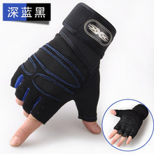 Load image into Gallery viewer, Gym Gloves Fitness Weight Lifting Gloves Body Building Training Sports Exercise Cycling Sport Workout Glove for Men Women M/L/XL

