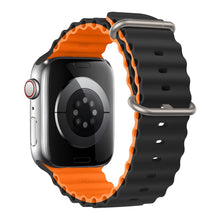 Load image into Gallery viewer, Ocean for Apple watch band 49mm 44mm 40mm 45mm 41mm 42mm 38mm correa silicone bracelet iWatch series 7 6 4 5 3 se Ultra 8 Strap
