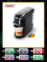 Load image into Gallery viewer, HiBREW Multiple Capsule Coffee Machine, Hot/Cold Dolce Gusto Milk Nespresso Capsule ESE Pod Ground Coffee Cafeteria 19Bar 5 in 1
