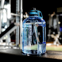 Load image into Gallery viewer, NIEHAINA 2 Liter Gourd Fitness Exercise Ton Ton Cup Large Capacity Water Bottle Cold Cups With Lid And Straw Hand Plastic Space
