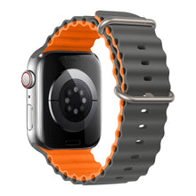 Load image into Gallery viewer, Ocean for Apple watch band 49mm 44mm 40mm 45mm 41mm 42mm 38mm correa silicone bracelet iWatch series 7 6 4 5 3 se Ultra 8 Strap
