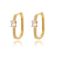 Load image into Gallery viewer, Stainless Steel Hook Earrings For Women  Pin Minimalist Chic Baroque Style Elegant Female Jewelry Delicate Earring Gift 2022
