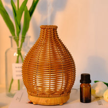 Load image into Gallery viewer, Essential Oil Diffuser Rattan Aroma Mist Humidifiers Aromatherapy Diffusers With Waterless Auto Shut-Off Protection For Home
