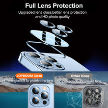 Load image into Gallery viewer, Joyroom Plating Phone Case For iPhone14 13 12 Pro Max Soft TPU Case Lens Protection Cover For iPhone 13 ProMax Shockproof Case
