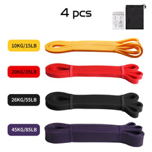 Load image into Gallery viewer, Heavy Duty Latex Resistance Band Exercise Elastic Band For Sport  Strength Pull Up Assist Band Workout Pilates Fitness Equipment
