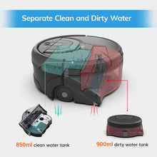 Load image into Gallery viewer, ILIFE W450 Floor Washing Robot Shinebot, 0.85L &amp;0.9L Large Water Tank, Camera Navigation, Wifi APP Control, OBS Detection System
