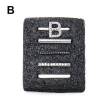Load image into Gallery viewer, Decoration For Apple watch band Decorative Charms Diamond Jewelry iWatch/Galaxy watch 5/4/3 Bracelet silicone Strap Accessories
