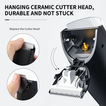 Load image into Gallery viewer, Professional Hair Clipper Rechargeable Beard Trimmer Hair Cutting Machine Electric Shaver For Body Hair Shaving Safety Razor
