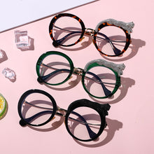 Load image into Gallery viewer, JASPER Retro Round Frame Anti Blue Light Glasses Women New Trends Optical Prescription Eyeglasses Frame Fashion Accessories
