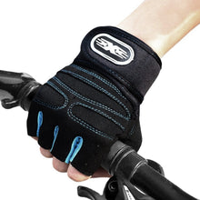 Load image into Gallery viewer, Gym Gloves Fitness Weight Lifting Gloves Body Building Training Sports Exercise Cycling Sport Workout Glove for Men Women M/L/XL
