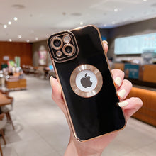 Load image into Gallery viewer, Luxury Soft Electroplated Phone Case For iPhone 11 12 13 14. Hollow Out Silicone Cases Cover
