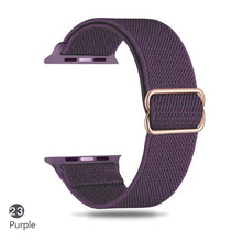 Load image into Gallery viewer, Nylon Strap for Apple watch band 44mm 40mm 38mm 42mm ultra 49mm SOLO LOOP bracelet correa iwatch series 7 SE 6 5 4 8 45mm 41mm
